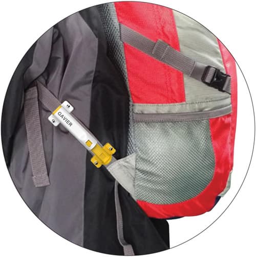 Shock absorber for school bag and backpack